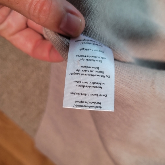 WRAP london 100% Merino Wool wrap mid long length layering sweater - Picture 6 of 6